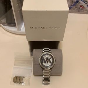Michael Kors stainless steal watch. Authentic